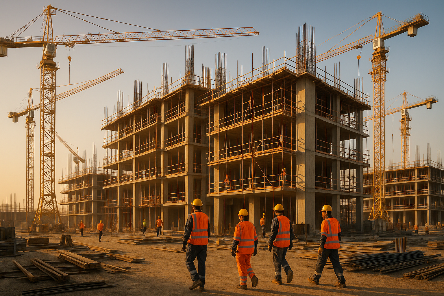 Commercial construction project